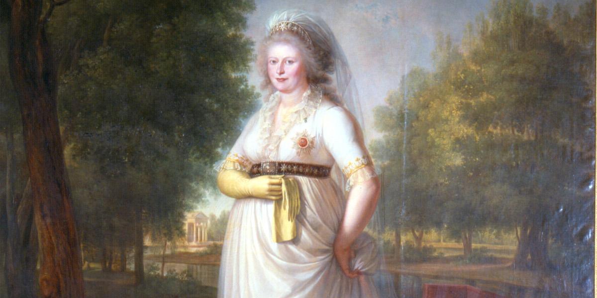 Residenzschloss Ludwigsburg, Portrait Königin Charlotte Mathilde von Württemberg