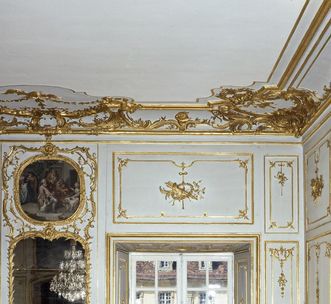 Zweites Vorzimmer im Appartement Herzog Carl Eugens im Residenzschloss Ludwigsburg