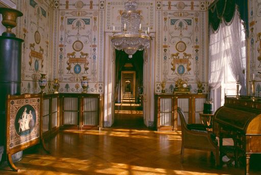 Registraturzimmer König Friedrichs I. im Residenzschloss Ludwigsburg