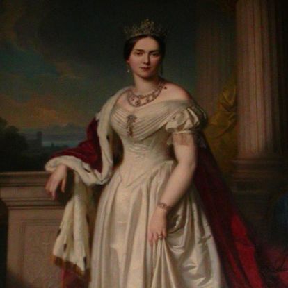 Queen Pauline, painting by Georg Friedrich Erhardt