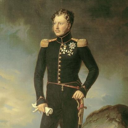 König Wilhelm I., Gemälde von Joseph Karl Stieler