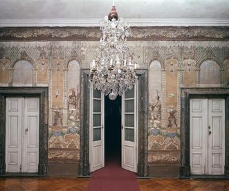 Antechamber to the duke's box in the court church at Ludwigsburg Residential Palace