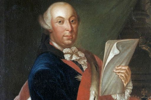 Porträt von Herzog Carl Eugen von Württemberg, um 1760