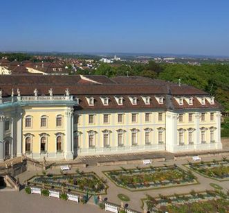 Neuer Hauptbau mit Mansarddächern, Residenzschloss Ludwigsburg