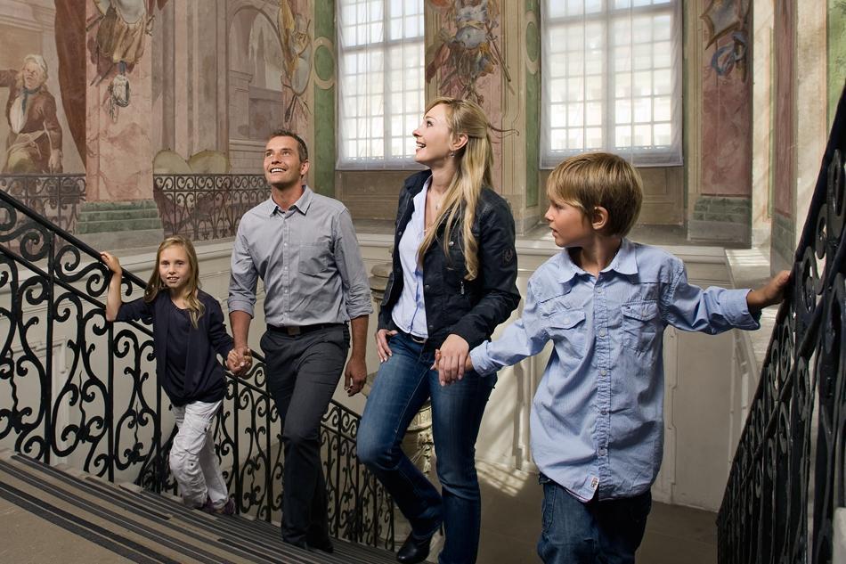 Visitors at Ludwigsburg Residential Palace