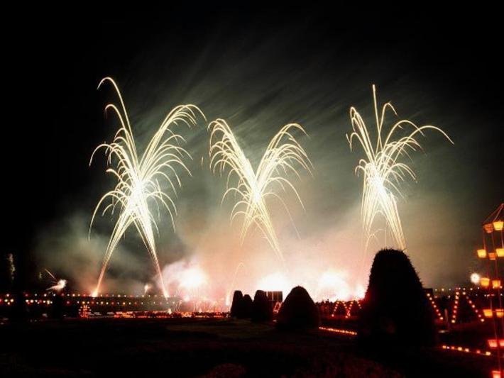 Foto: Landesmedienzentrum Baden-Württemberg, Dieter Jäger Residenzschloss Ludwigsburg, Feuerwerk