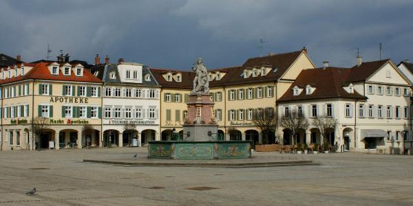 Residenzschloss Ludwigsburg, Ludwigsburger Marktplatz