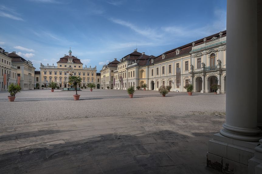 Residenzschloss Ludwigsburg, Ehrenhof