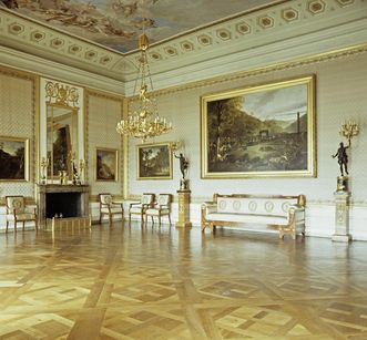 Antechamber to King Friedrich I's apartment at Ludwigsburg Residential Palace