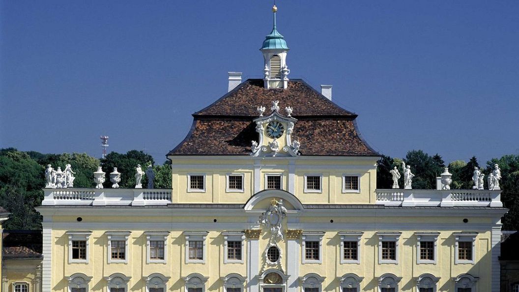 Old central building at Ludwigsburg Residential Palace