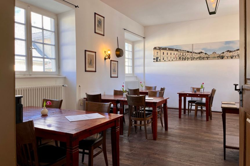 Café Schlosswache, Innenansicht.