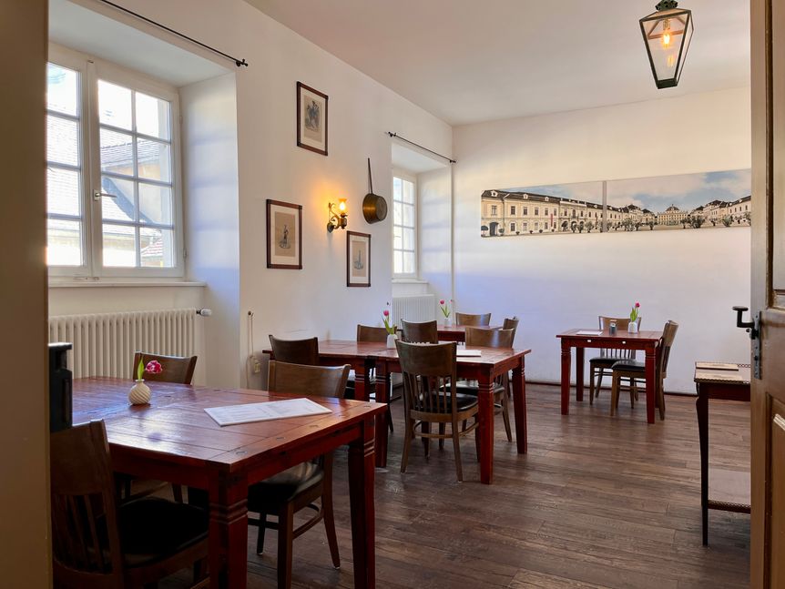 Café Schlosswache, Innenansicht.