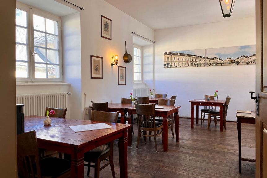 Café Schlosswache, Innenansicht.