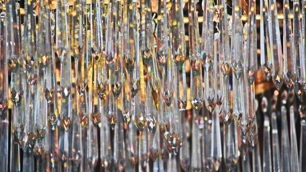 Crystal chandelier at Ludwigsburg Residential Palace