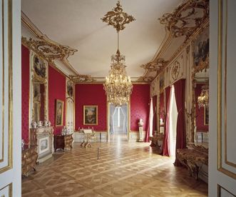 Assembléezimmer im Carl-Eugen-Appartement, Residenzschloss Ludwigsburg