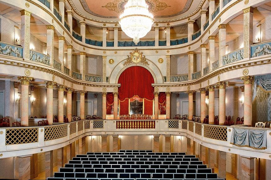 Residenzschloss Ludwigsburg, Zuschauerraum des Schlosstheaters