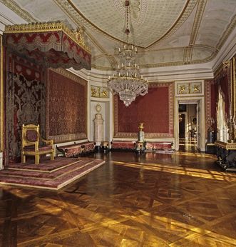 Royal audience chamber at Ludwigsburg Residential Palace