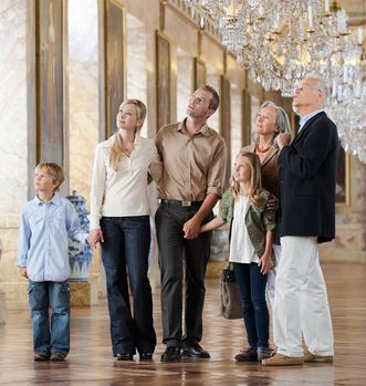 Visitors at Ludwigsburg Residential Palace