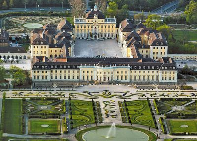 Residenzschloss Ludwigsburg, Luftansicht