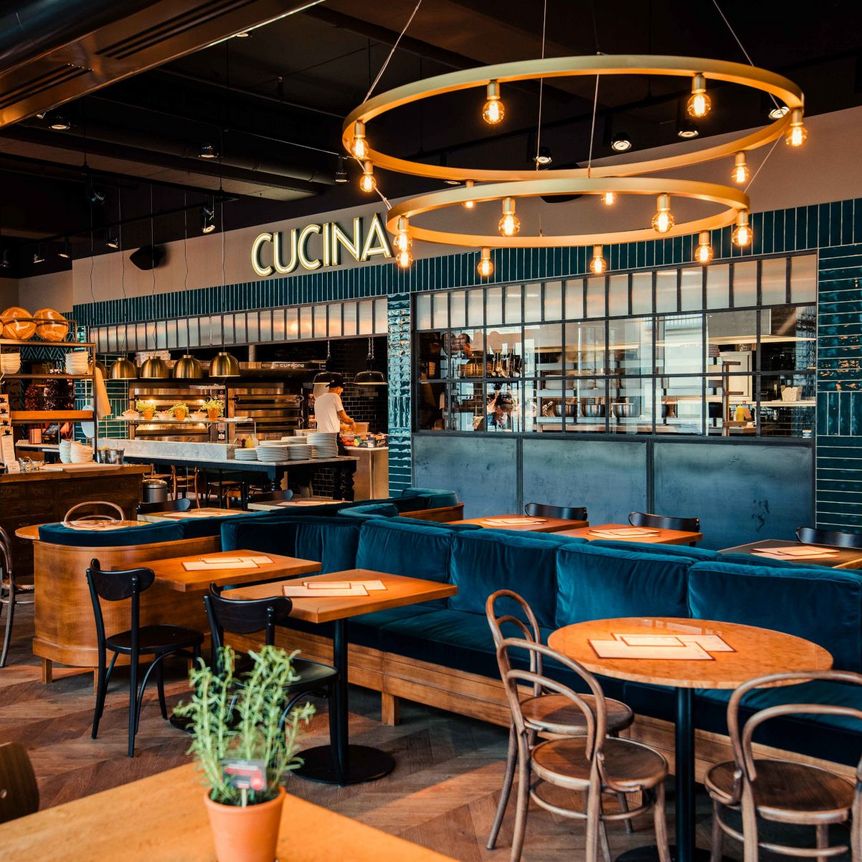 Residenzschloss Ludwigsburg, Sonstiges, Innenaufnahme der L‘Osteria