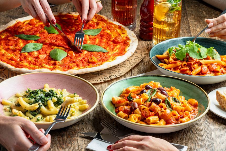 Residenzschloss Ludwigsburg, Sonstiges, Gerichte der L‘Osteria