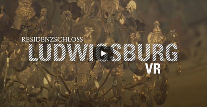 Startbildschirm des Filmes "Residenzschloss Ludwigsburg VR"