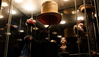 Hats in the fashion museum at Ludwigsburg Residential Palace