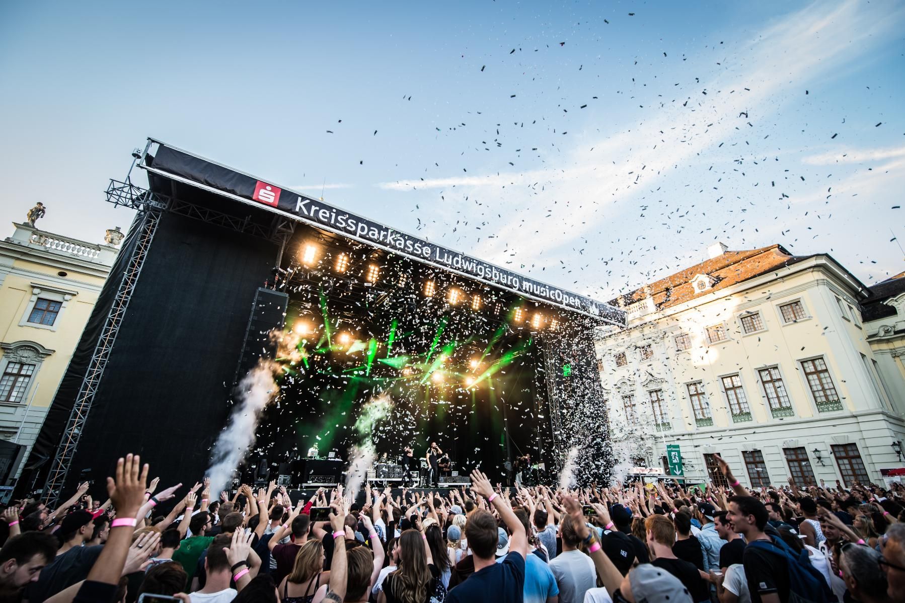 Residenzschloss Ludwigsburg, Konzert im  Schlosshof