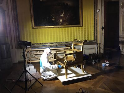 Residenzschloss Ludwigsburg, Sonstige Restauration; Foto: Staatliche Schlösser und Gärten Baden-Württemberg, Barbara Springmann