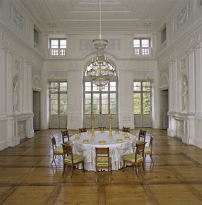 Festsaal in Schloss Favorite Ludwigsburg