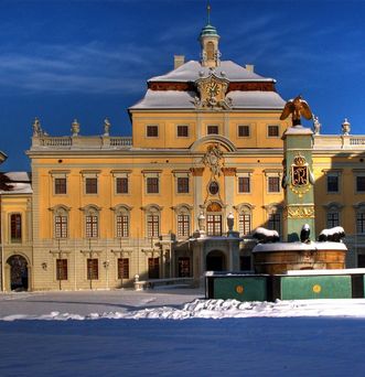 Old central building at Ludwigsburg Residential Palace