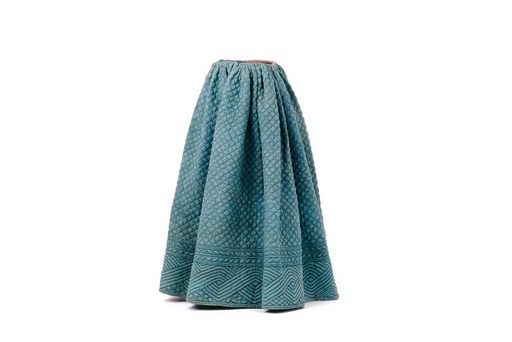 Quilted petticoat from the fashion museum at Ludwigsburg Residential Palace