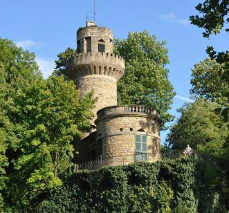 The Emichsburg castle in the palace garden at Ludwigsburg Residential Palace